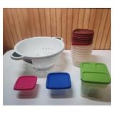 Kitchen Storage Set with Colander