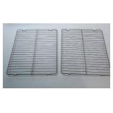 Oven Broiler Pan with Wire Cooling Racks Set