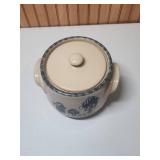 Decorative Crock Inspired Birdhouse Cookie Jar