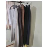 5 pair womens Sz 14 and 14P dress pants - good condition