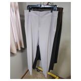 5 pair womens Sz 14 and 14P dress pants - good condition