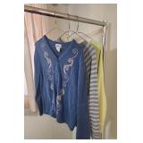 Womens Size Small/Medium casual winter tops - qty 3