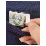 2 womens Size Large tops - long sleeve dress shirt and a London England Sweatshirt (very good conditon)