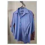 5 Mens button down dress shirts- Size M or 15 32/33