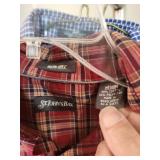 5 Mens button down dress shirts- Size M or 15 32/33