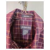 6 Mens button down dress shirts - Size Small or 14 - 14 1/2