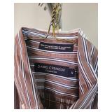 6 Mens button down dress shirts - Size Small or 14 - 14 1/2