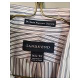 6 Mens button down dress shirts - Size Small or 14 - 14 1/2