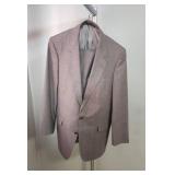 2 Mens size Small suits. No size markings.  Pants measure 32x29. Suggested for size S - Medium short in stature