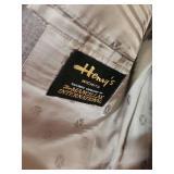 2 Mens size Small suits. No size markings.  Pants measure 32x29. Suggested for size S - Medium short in stature