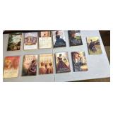 Fiction Book Collections- Drama, Christian, and Romance - 11 titles from Authors with last names that start with A, including Lynn Austin, and Tamara Alexander