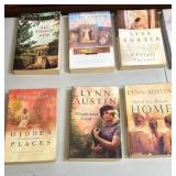 Fiction Book Collections- Drama, Christian, and Romance - 11 titles from Authors with last names that start with A, including Lynn Austin, and Tamara Alexander