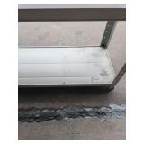 3-Tier Metal Storage Shelf Unit 29.5"W x 11.75" D x 30"H