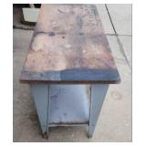 Industrial Work Bench with Storage Shelf 30"W x 15" D x 26" H