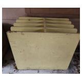 Wood Material Storage Cabinet with dividers 36"W x 22" D x 31"H