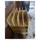 Wood Material Storage Cabinet with dividers 36"W x 22" D x 31"H