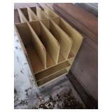 Wood Material Storage Cabinet with dividers 36"W x 22" D x 31"H