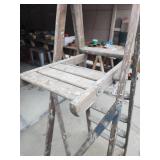 6 Foot Wooden Step Ladder