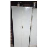 White Metal Storage Cabinet 25