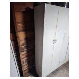 White Metal Storage Cabinet 25