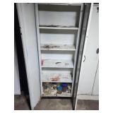 White Metal Storage Cabinet 25