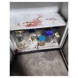 White Metal Storage Cabinet 25