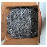 Sheffield Nails Box - Armco Steel Corporation - approx 3/4 full (heavy)