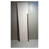 White Pegboard Panel 48x12