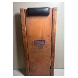 Craftsman Wooden Auto Creeper with padded head rest