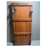 Craftsman Wooden Auto Creeper with padded head rest