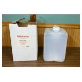 5 Gallon Emergency Water Container - appears to be new in box