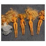 1990s Fashion Dolls with Blonde Hair