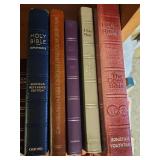 Bible Collection - total of 11 including 3 hardbacks and 8 leather bound