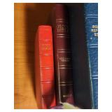 Bible Collection - total of 11 including 3 hardbacks and 8 leather bound