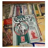 Early 1900s Sheet Music Collection - huge stack of sheet music