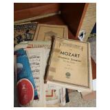 Early 1900s Sheet Music Collection - huge stack of sheet music