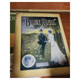 Early 1900s Sheet Music Collection - huge stack of sheet music