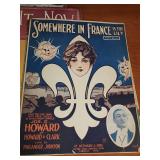 Early 1900s Sheet Music Collection - huge stack of sheet music