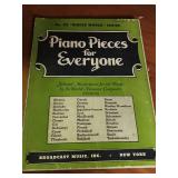 Early 1900s Sheet Music Collection - huge stack of sheet music