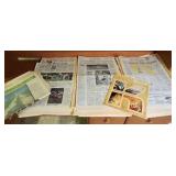 The Wichita Eagle Newspaper - huge stack of vintage newspaper editions dating from late 1950s on