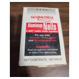 Boxed Construction Nails and Fasteners Lot - 7 boxes