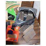 Box of Sand paper and sanding squares