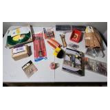 Home Improvement Bundle - Doorbell, Goo Gone Grill Cleaning Kit, Mesh Barrier , Drill Brushes, Hardware and more