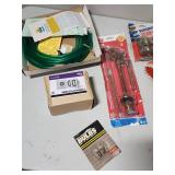 Home Improvement Bundle - Doorbell, Goo Gone Grill Cleaning Kit, Mesh Barrier , Drill Brushes, Hardware and more