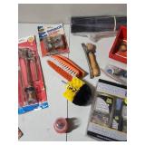Home Improvement Bundle - Doorbell, Goo Gone Grill Cleaning Kit, Mesh Barrier , Drill Brushes, Hardware and more