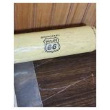 Pitch Official Major League), Pitch, Hit & Throw Competition Bat (sponsored by Phillips 66), Baseball tips guide, two diecast cars and a small plastic toy