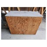 Wooden storage box - lid removes completely -23" W x 11" D x 18" H