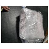 Madison Park Splendor Reversible 100% Cotton Tufted Bathroom Rug-3000 GSM Hotel Quality Luxurious Plush Medium Pile Bath Mat Absorbent, Quick Dry, Shower Room Decor, 24x44 Grey