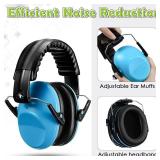 Yunsailing Kids Ear Protection Earmuffs Adjustable Hearing Soft Noise Earmuffs 27db Baby Ear Sensory Protection Headphones for Autism Toddler Children