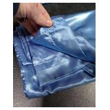 BEDELITE Satin Pillowcase for Hair and Skin, Super Soft and Cooling Similar to Silk Pillow Cases 2 Pack with Envelope Closure, Gift for Women Men(20x26 Standard Size, Airy Blue)